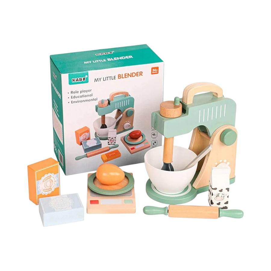 Batidora Pedestal Madera 115198