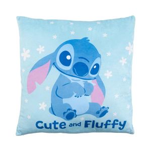 Cojín Velour Est. 40x40 cm Disney Stitch Fluffy Mashini