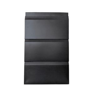 Revestimiento Metalico Negro Liso 16x383x3900mm