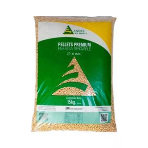 Bolsa De Pellet 15 KG Andes Bio Pellet