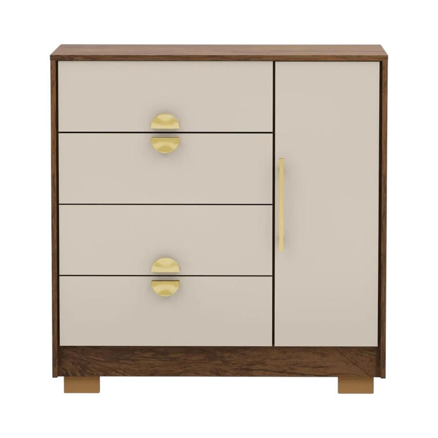 Comoda Zapatera Baum Bela Imbuia/Fendi