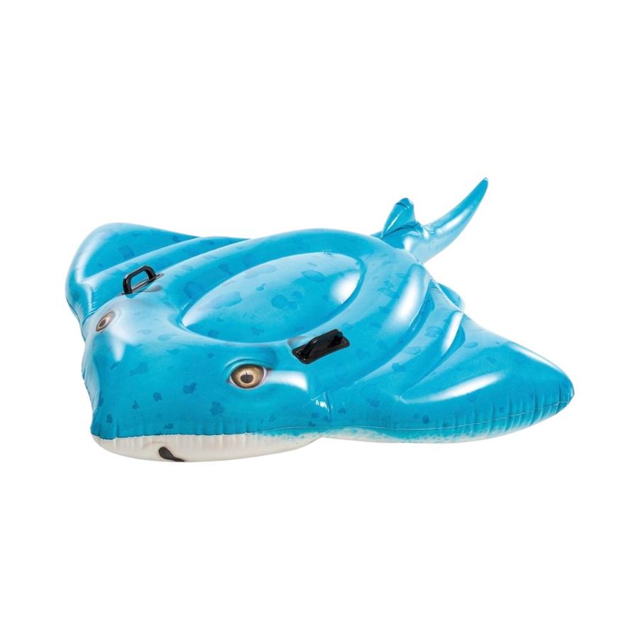 Flotador Intex Mantarraya 145x185 cm Celeste