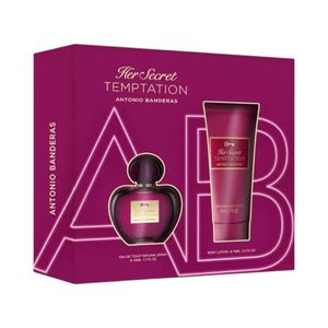 Perfume Mujer Set Her Secret Temptation 50Ml+BL75Ml Banderas