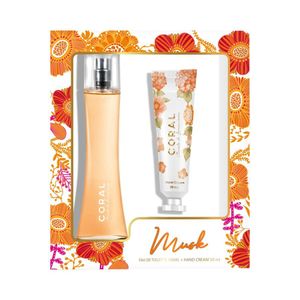 Set Mujer Coral Musk 100Ml + Crema De Manos 50 Ml