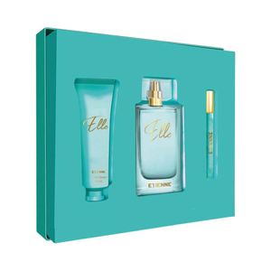 Set Mujer Perfume Etienne Elle 100ml+Hand Cream+Perfumero