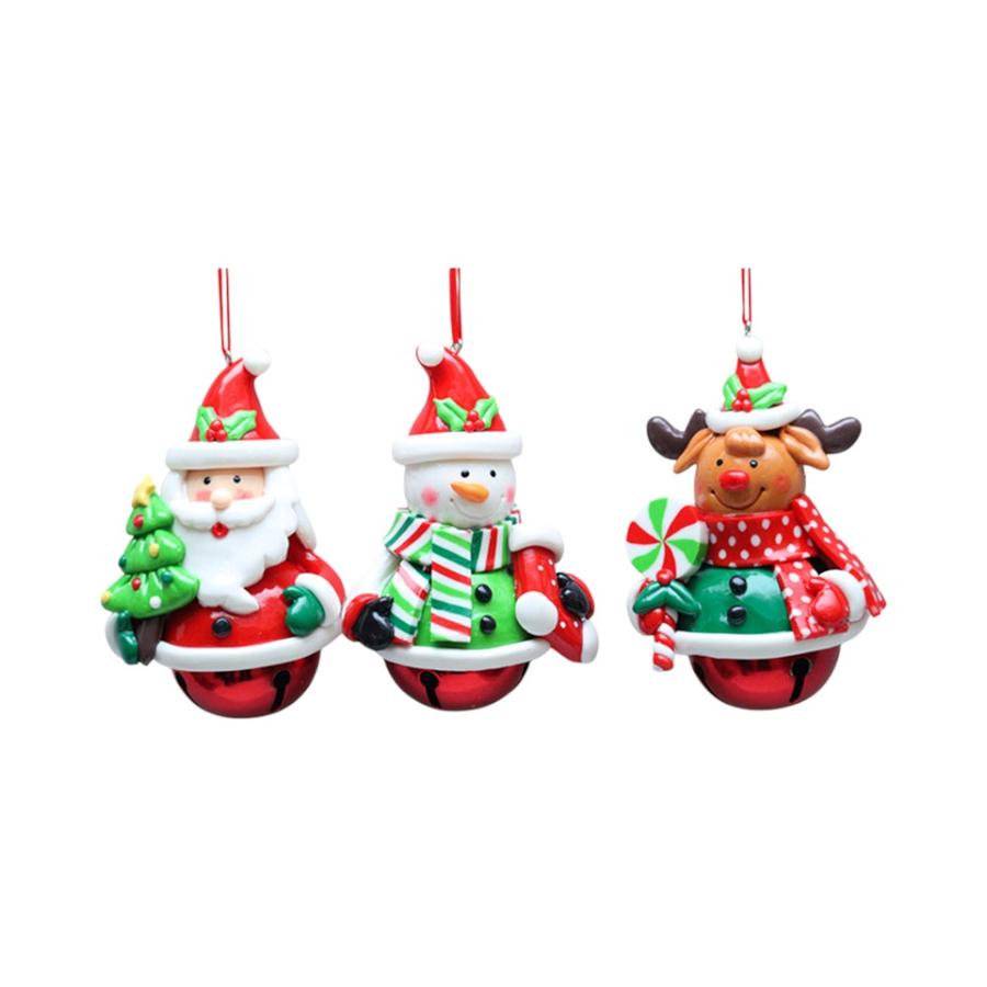 Colgante Cascabel Navideño 7.6X6.4X10CM Coleccionable