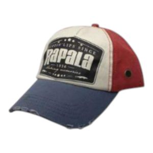 Gorro Rapala Blanco Azul Rojo