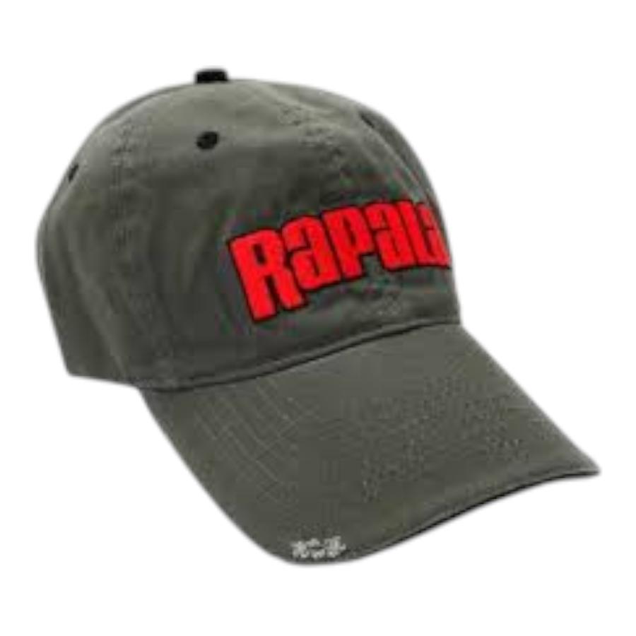 Gorro Rapala Blanco Verde Rojo