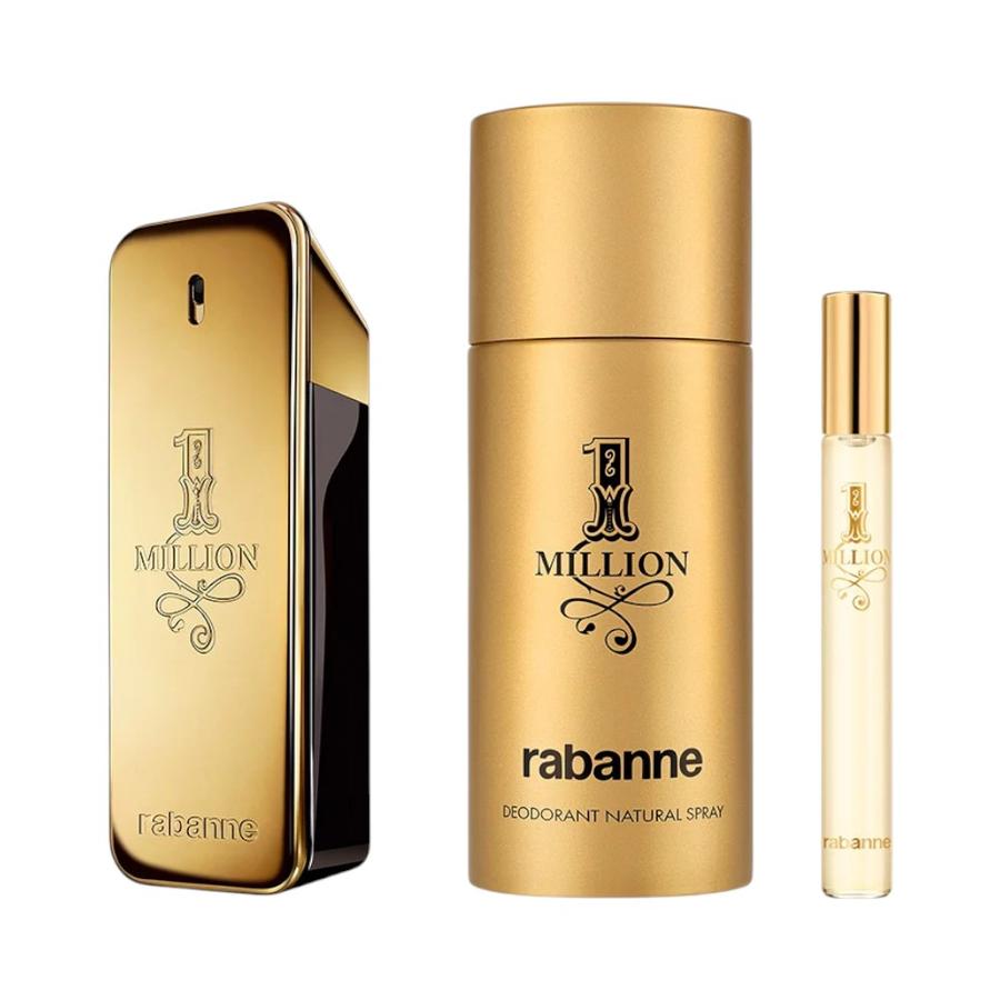 Perfume Hombre One Million Paco Rabann 100Ml+Deo150Ml+Mg10Ml
