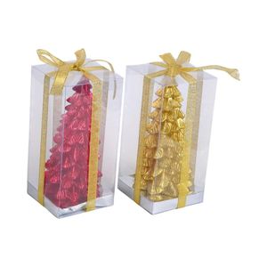 Vela Navideña Arbol Matiz  17X7.8 CM Coleccionable