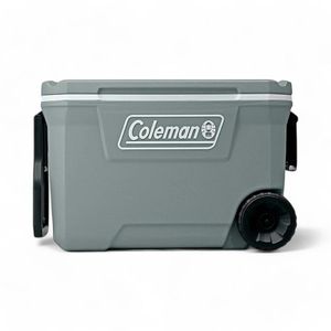 Cooler Rigido Con Ruedas Coleman 62QT 58 Litros Gris