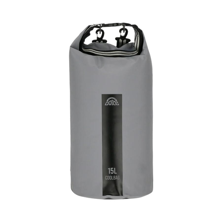 Cooler Plegable Outdoor Doite Coolbag 15 Litros Gris