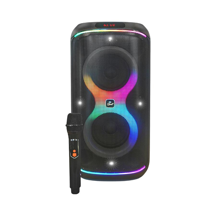 Parlante Portátil Mlab Flaming Party Bass 6.5″ Negro