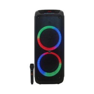 Parlante Bluetooth Mlab Flaming Big Bass 8” Negro