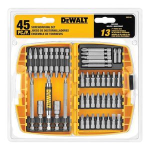 Set Puntas 45 Pzs DeWalt DT71518 Magnético Amarillo
