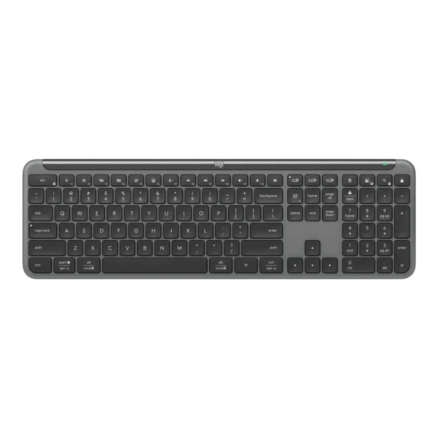 Teclado Gamer Slim Logitech K950 Negro