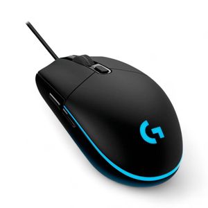 Mouse Gamer Alambrico Logitech G203 Negro