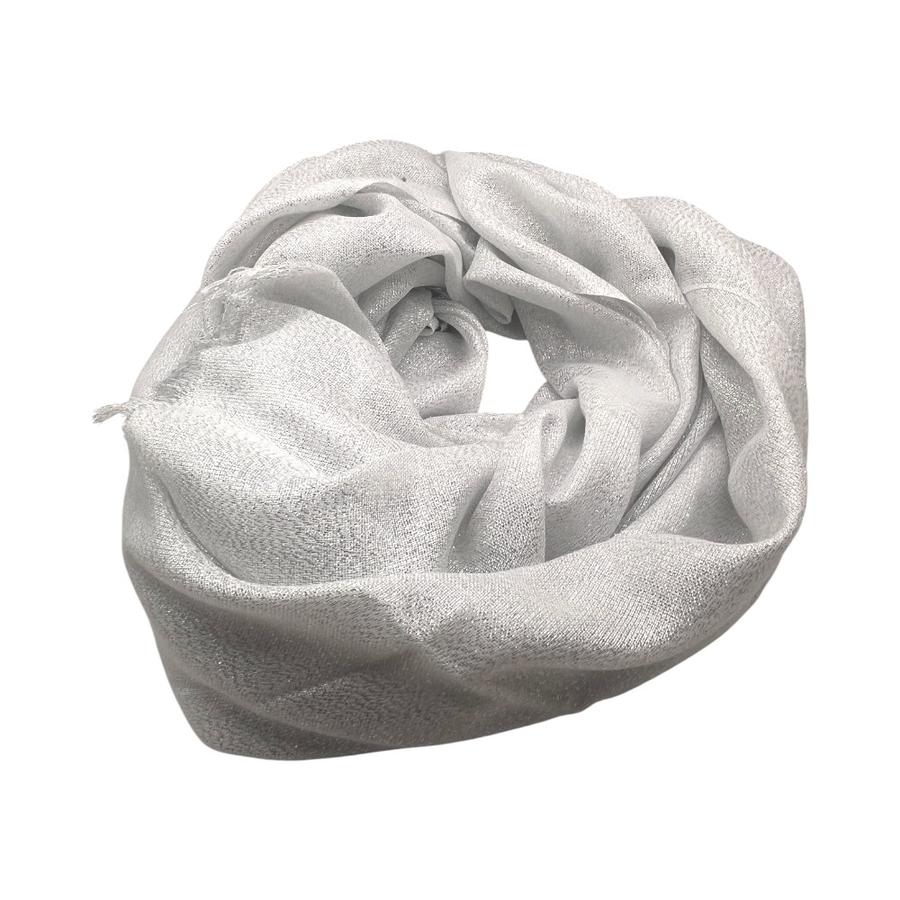 Pañuelo Mujer Nicole Studio 80x200 Cm Blanco Brillante