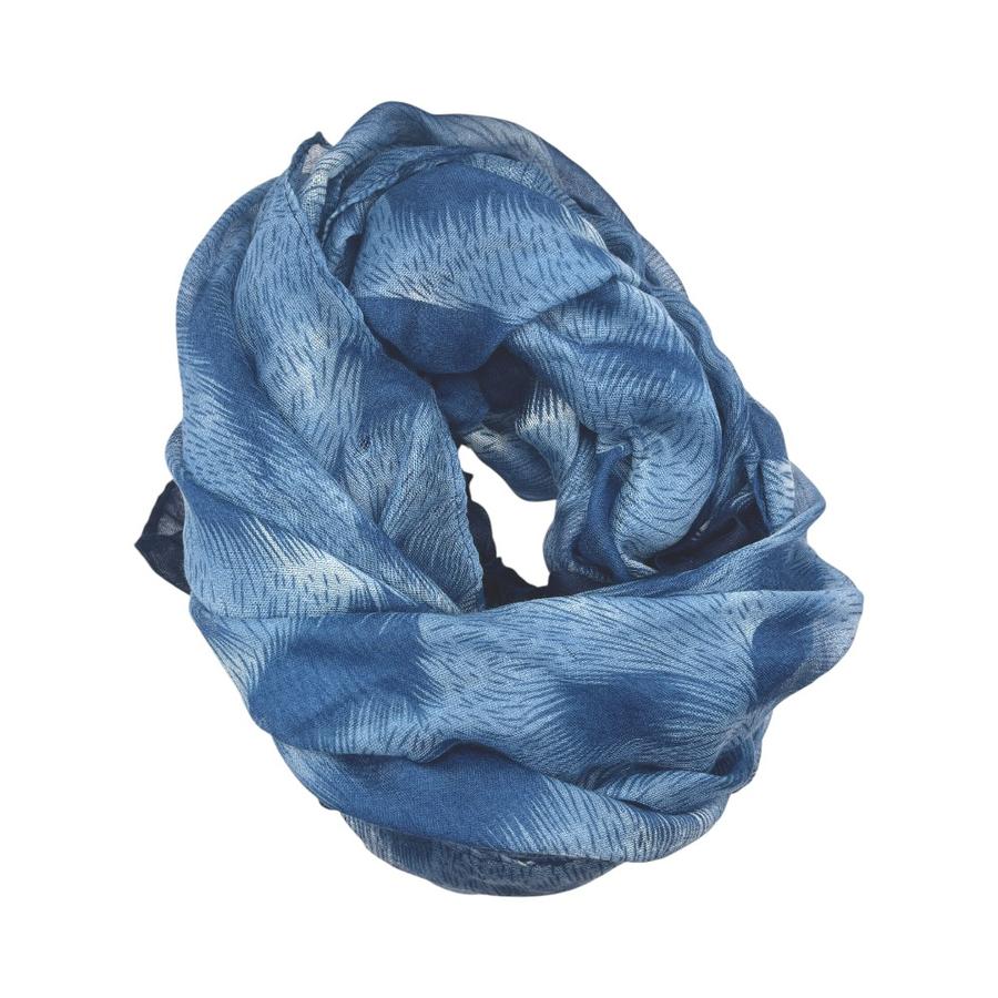 Pañuelo Mujer Nicole Studio 90x180 Cm Azul