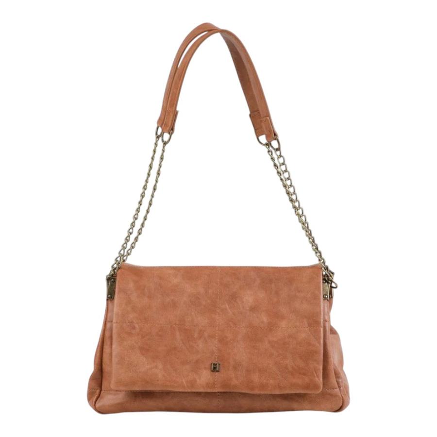Cartera Bandolera Humana Anika Ecocuero Camel
