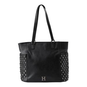 Cartera Tote Humana Carol Ecocuero Negro