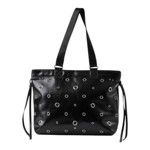 Cartera Tote Ecocuero Casey Negro Humana