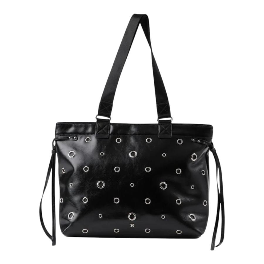 Cartera Tote Ecocuero Casey Negro Humana