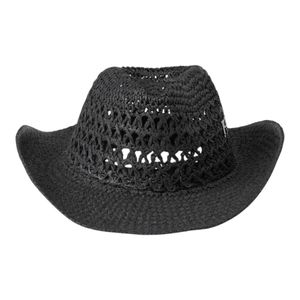 Sombrero Cowboy Humana Cody Tejido Negro
