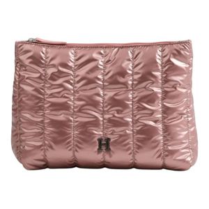 Cosmetiquero Parka Humana Quilted Nylon Rosado