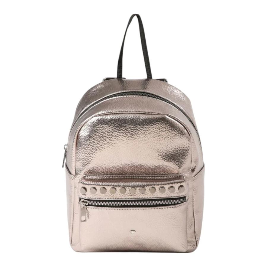 Mochila Urbana ID Merida Ecocuero Plateado