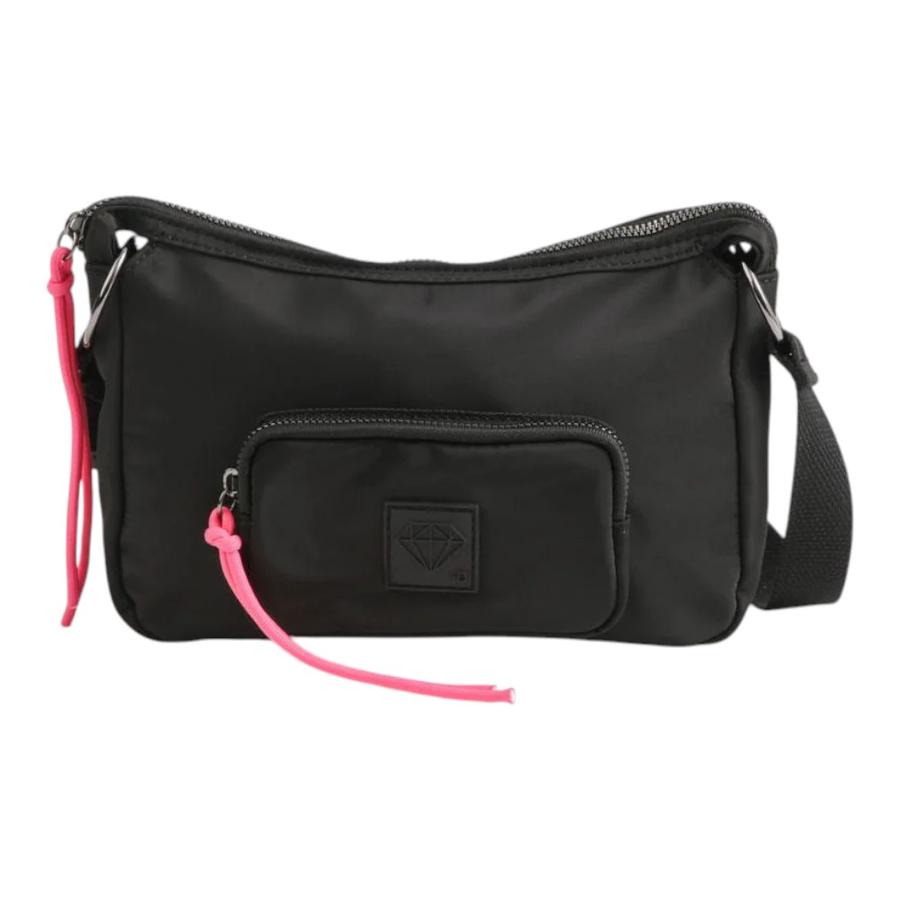 Cartera Bandolera Id Burgos Nylon Negro