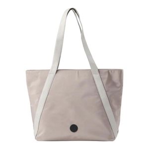 Cartera Hombro ID Catania Nylon Beige