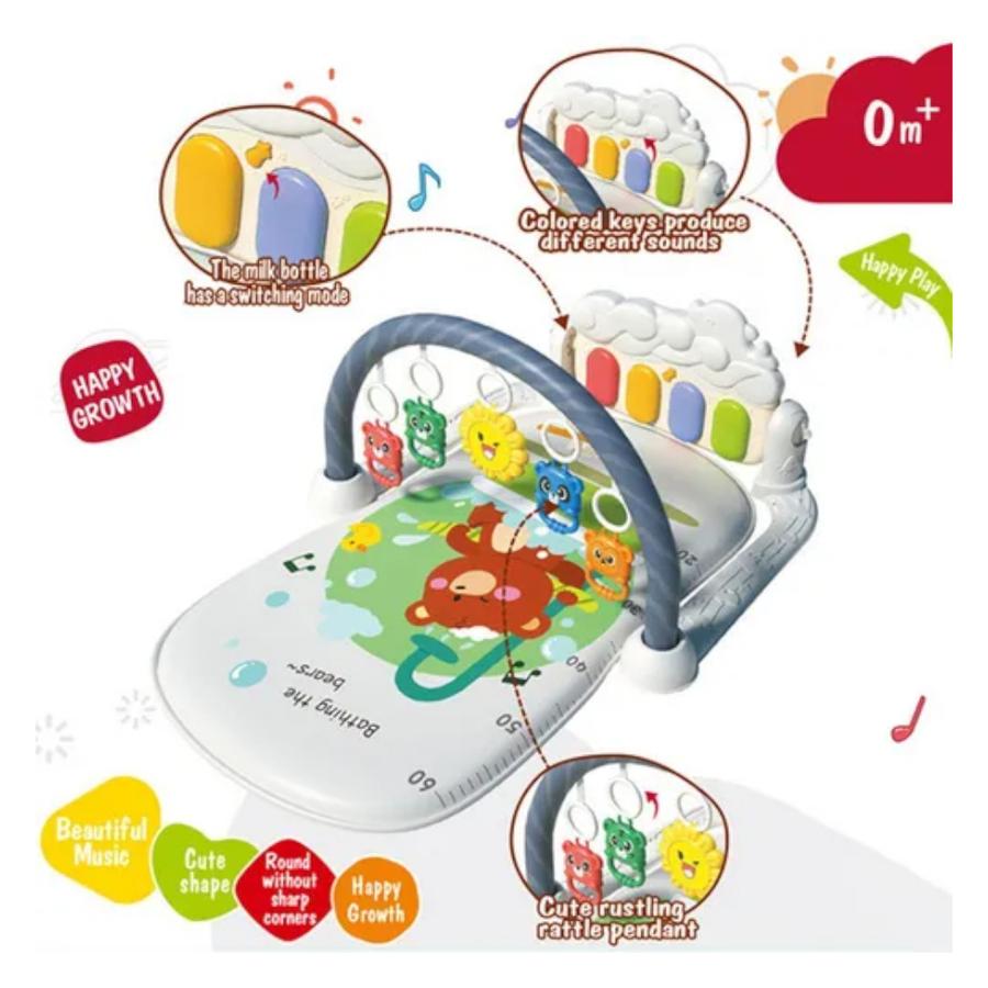 Gimnasio Alfombra Con Piano