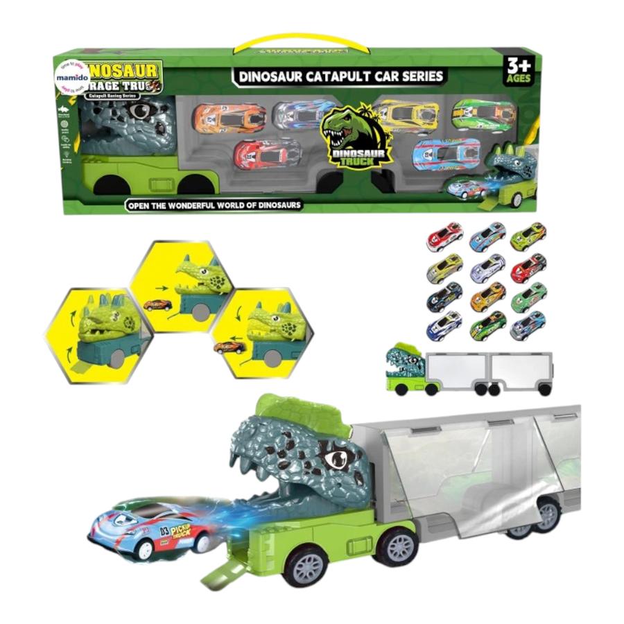 Camion Dino Transporta 6 Vehic