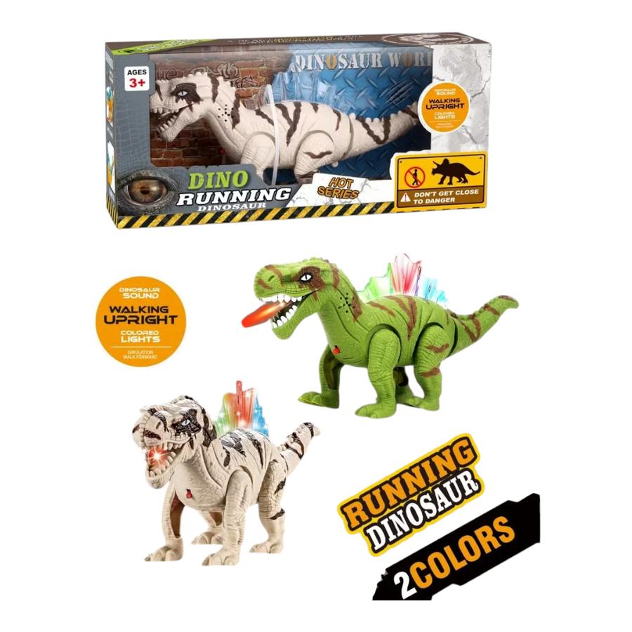 Dinosaurio Con Luces Y Sonidos
