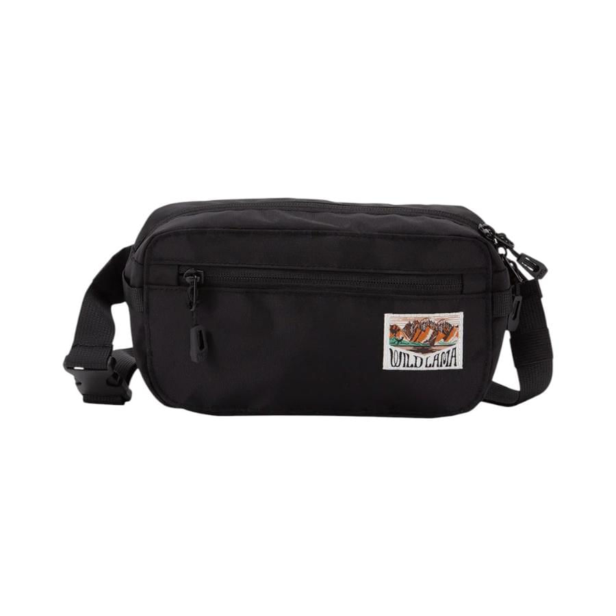Banano Unisex Wild Lama Parque Reciclado Negro