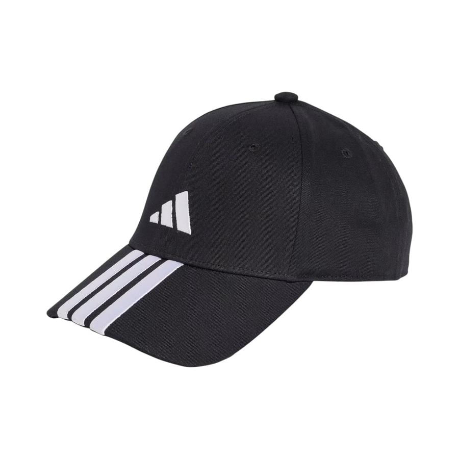 Jockey Adidas Béisbol 3 Tiras New Logo Negro