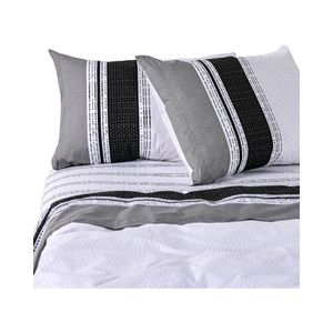 Juego De Sabanas Cannon Fawn 200 Hilos King Gris