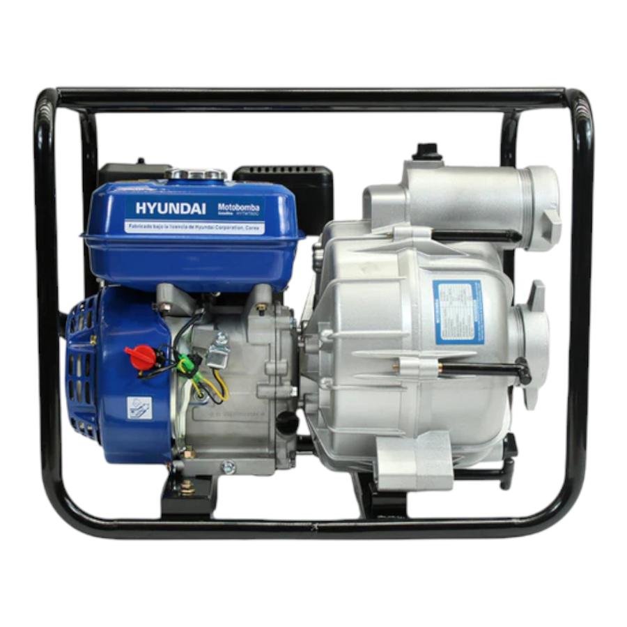 Motobomba Gasolina Hyundai 3"" Aguas Sucias