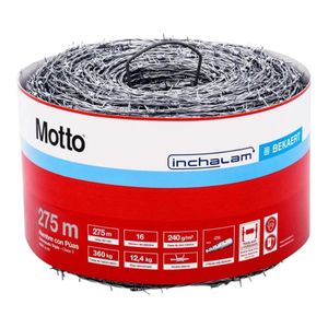 Alambre Puas Galvanizado 16X5 275M