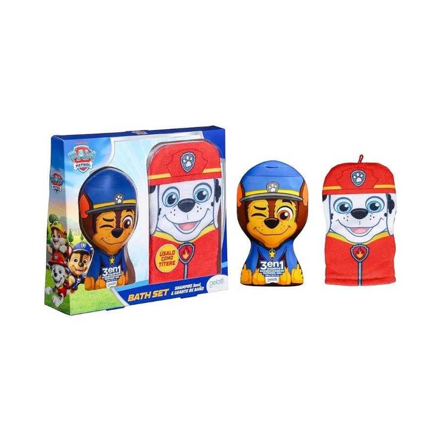 Guante + Shampoo Paw Patrol