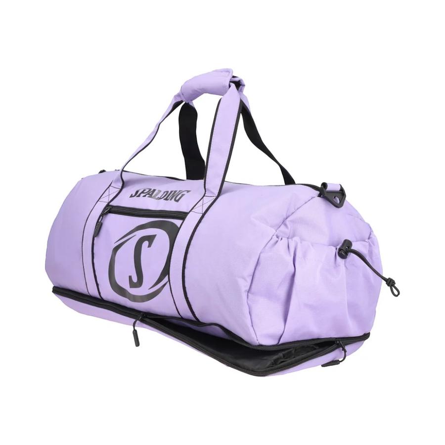 Bolso Fitness Spalding 30L morado