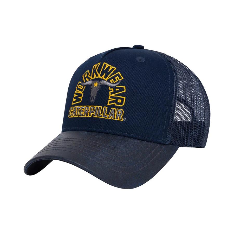 Jockey Unisex Caterpillar Longhorn Azul CAT