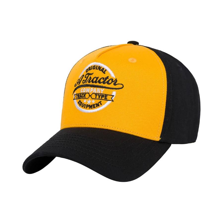 Jockey Unisex CAT Equipment 6 Paneles Amarillo