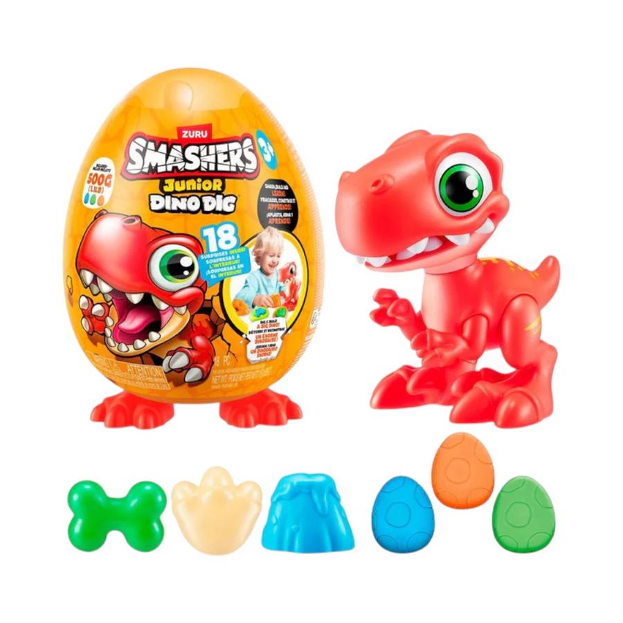 Juguete Huevo Dinosaurio Smashers Junior Coleccionable
