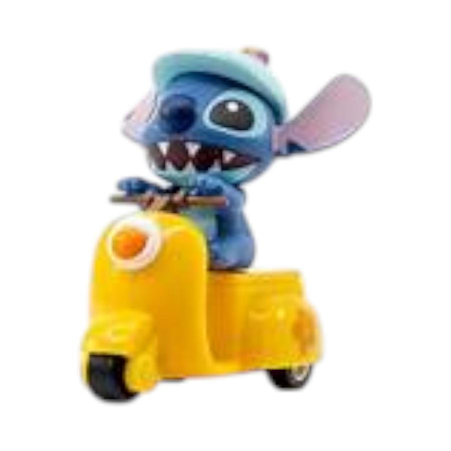 Vehículo con Figura Stitch Pullback Ansaldo Coleccionable