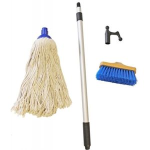 Kit Limpieza Cubierta (mopa Y Cepillo Grueso)