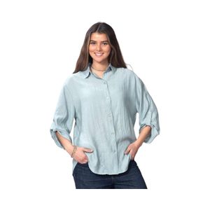 Blusa Mujer Bannana Club Tela Desigual Menta