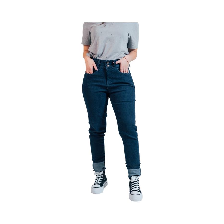 Jeans Skinny Mujer Maox Azul Marino