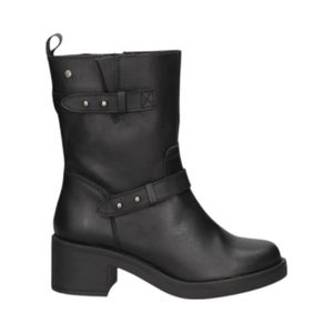 Bota Mujer Cuero Pollini L222 Negro